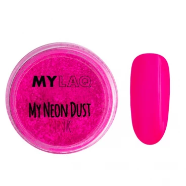 Pyłek do paznokci My Neon Dust Pink