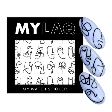 Naklejki na paznokcie - My Line Art sticker