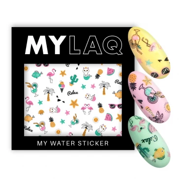 Naklejki wodne na paznokcie drinki My Summer Essentials Sticker