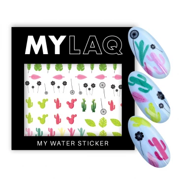 Naklejki na paznokcie kaktusy My Water Sticker – 11