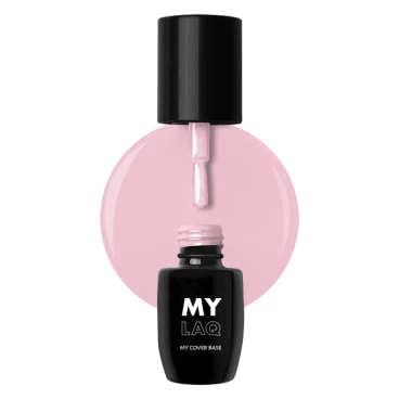 Lakier Hybrydowy MyLaQ 5 ml - My Cover Base Natural Pink